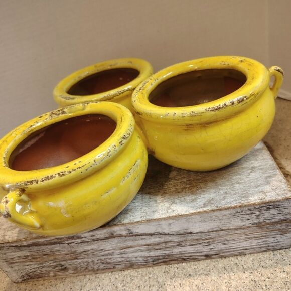 👍 Triple Succulent Planter. C4 - Picture 1 of 6